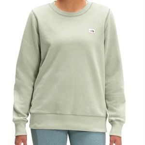 Light green TNF crewneck.